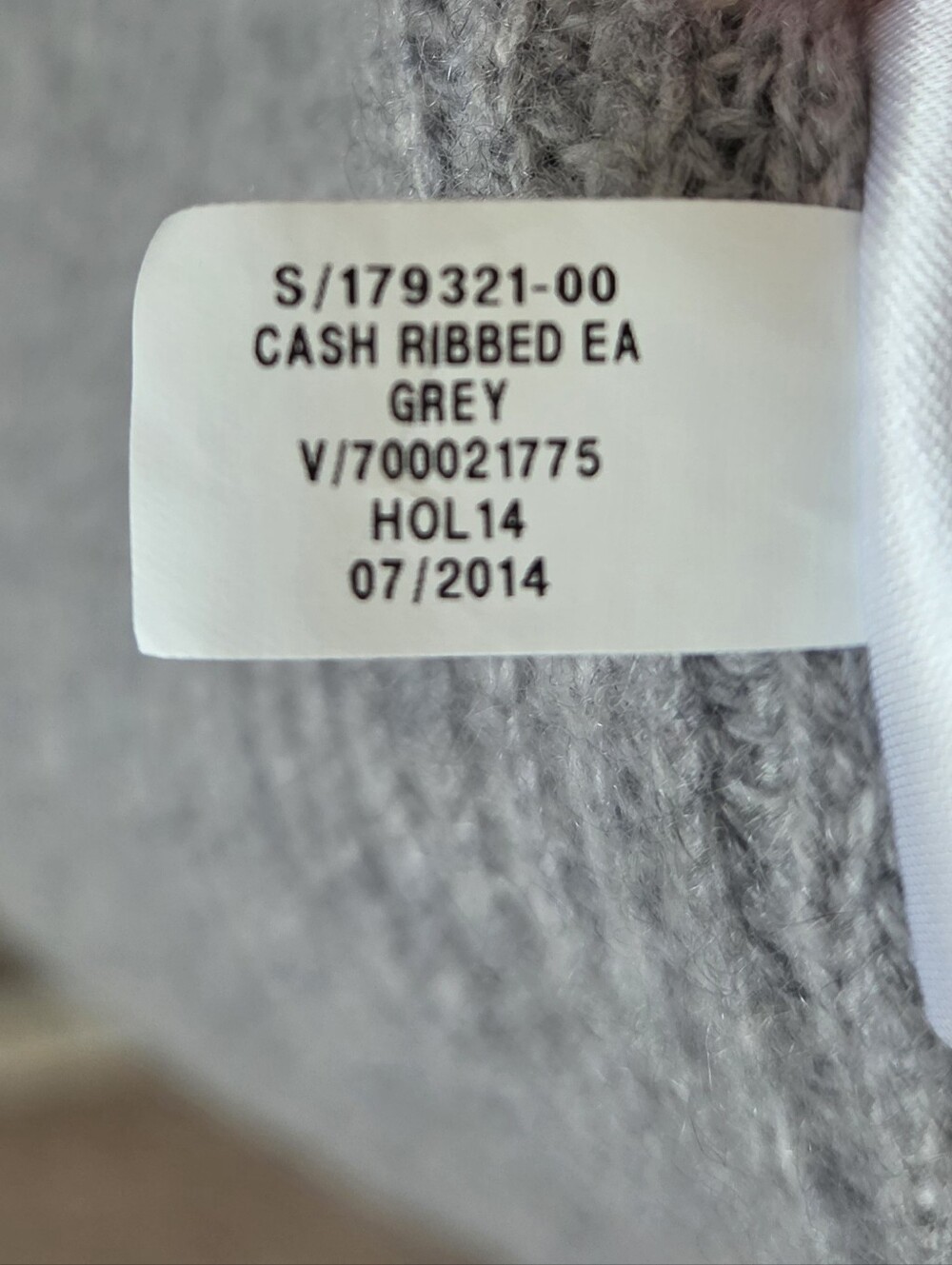 Banana Republic Ribbed 100% Cashmere Open Cardigan Draped Sweater, Small - Picture 4 of 9